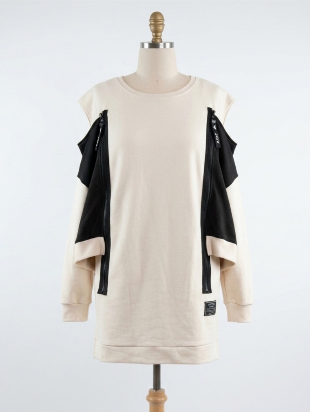 Women's Sweatshirt Dress "By o la la" – Size 34 European XS USA– NWT